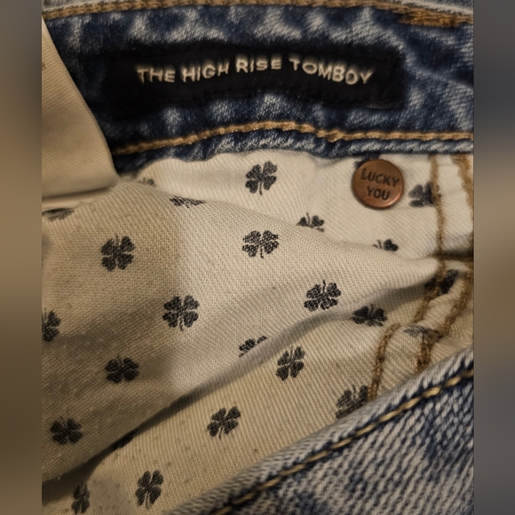 Lucky Brand Jeans High Rise Tomboy Ankle Blue Women's Size 8 - Picture 9 of 15